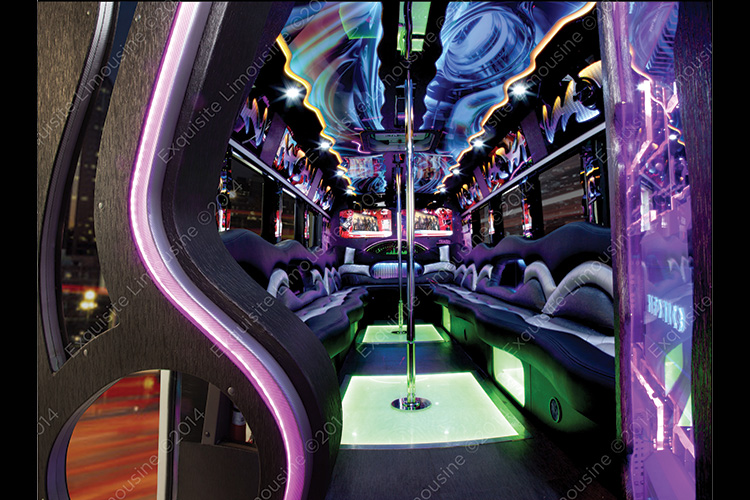 limousine buses