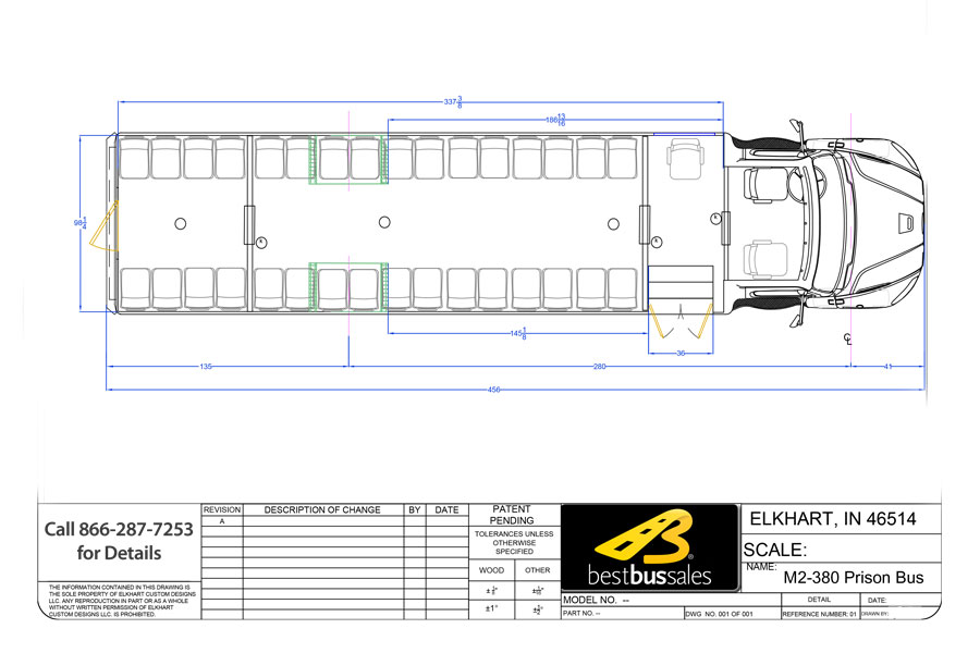 32 pax + isolation cells M2 chassis